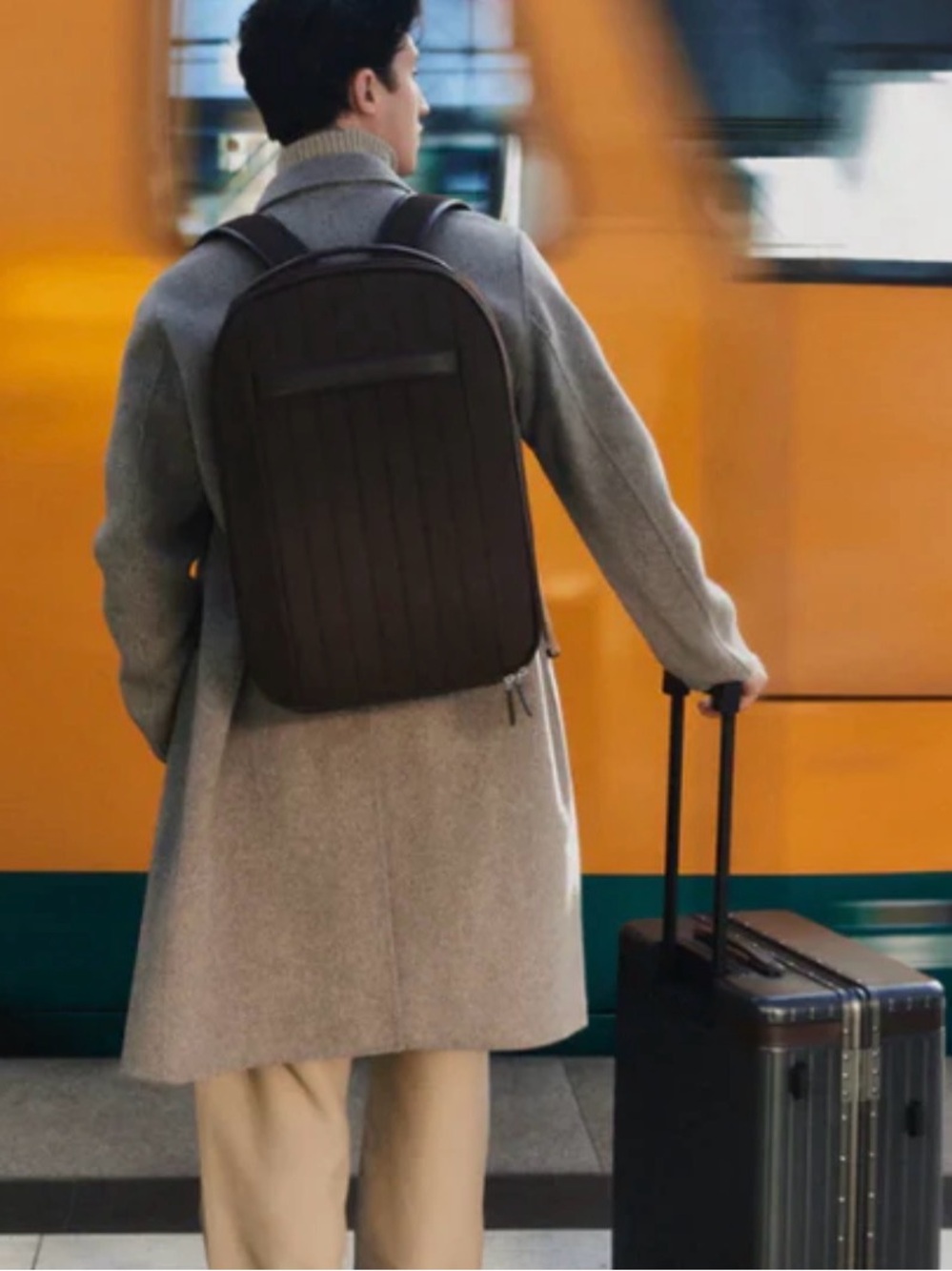 Carl Friedrik 72 HR Backpack- Nubuck Black NWT [Open Box]